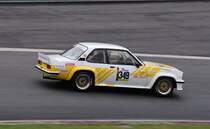 Startnummer 349 Opel Ascona 400, mitgezogen wärend des YT Rennen 2 beim Youngtimer Festival Spa am 19.7.2015