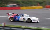 Startnummer 363 BMW M1, mitgezogen wärend des YT Rennen 2 beim Youngtimer Festival Spa am 19.7.2015