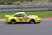 Startnummer 351 Porsche Carrera RS, mitgezogen wärend des YT Rennen 2 beim Youngtimer Festival Spa am 19.7.2015