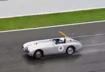 Veritas RS 2000, 6-Zylinder-Motor von BMW , 1971 cm³, ca. 125 PS beim Gentle Drivers Trophy  Regenrennen (Spa Wetter)  beim Youngtimer Festival Spa am 19.7.2015