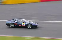 Nr.5 Chris Butler (GB) auf Ferrari 328 GTB, beim Youngtimer Festival Spa am 19.7.2015