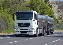 MAN Tank-Hängerzug in Euskirchen - 20.04.2015