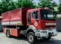 Renault LKW der Feuerwehr (Katastrophenschutz). Foto: 27.06.2015