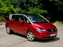 Renault Avantime in Sonnenschein. Foto: 27.06.2015.