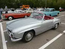 Mercedes-Benz 190 SL auf dem Konzer Old- und Youngtimertreffen 2015