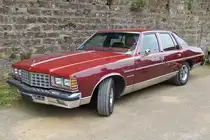 . Pontiac Bonneville aufgenommen am Tag der  Journée vieille carosserie  im Fond de Gras(L).  26.07.2015