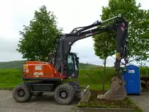 Atlas 180W SR (Baujahr 2013, zul. Gesamtgewicht 20.000 kg, Leistung 95 kW) am 10.05.2015 in Lieser