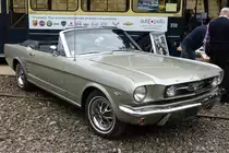 . Ford Mustang 289 Cabrio, zu Gast bei der  Journée de la vieille carosserie  im Fond de Gras. 26.07.2015 