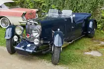 . Aston Martin MK II, war bei der  Journ�e de la vieille carosserie  im Fond de Gras zu sehen. 26.07.2015