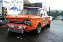 NSU Prinz TT Morgens um 8.30Uhr im Fahrerlager beim Youngtimer Festival Spa am 19.7.2015 - Kampf der Zwerge