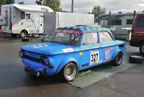 NSU Prinz TT Morgens um 8.30Uhr im Fahrerlager beim Youngtimer Festival Spa am 19.7.2015 - Kampf der Zwerge