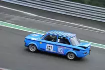NSU Prinz TT, in der Senke Eau Rouge beim Youngtimer Festival Spa am 19.7.2015 - Kampf der Zwerge