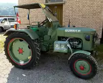 B�hrer UNM4.40, Ackerschlepper aus der Schweiz, Baujahr 1961, 4-Zyl.Diesel mit 1760ccm und 30PS, Juli 2015