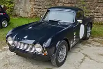  Triumh TR 4, aufgenommen am 26.07.2015 bei der  Journée de la vieille carosserie  im Fond de Gras.