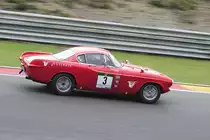 Nr.3 Volvo P1800 Bj.1961, mitgezogen beim Dunlop FHR Langstreckencup, Youngtimer Festival Spa am 19.7.2015