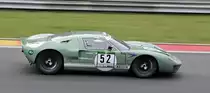 52,Ford GT 40, Bj.1965, mitgezogen beim Dunlop FHR Langstreckencup, Youngtimer Festival Spa am 19.7.2015