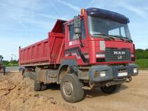 MAN FE 27.460 am 12.07.2015 auf einer Baustelle in der Nähe von Trier-Föhren