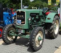 MAN, ausgestellt bei der Oldtimerausstellung der  Alten Zylinder  Hilders im Juni 2015