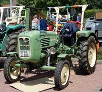 MAN, ausgestellt bei der Oldtimerausstellung der  Alten Zylinder  Hilders im Juni 2015