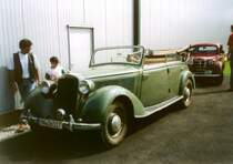 Mercedes 170 Cabriolet in Hartmannsdorf, 31.08.02
