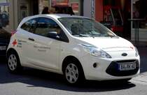 Ford Ka des BRK, gesehen in Bamberg im Juli 2015