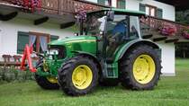 John Deere 5080R, gesehen in Bischofswiesen im Juli 2015