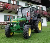 John Deere 1950, gesehen in Bischofswiesen im Juli 2015