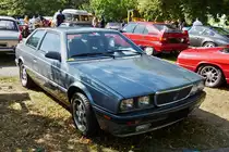 . Maserati 222, gesehen bei den Vintage Cars & Bikes in Steinfort.  02.08.2015