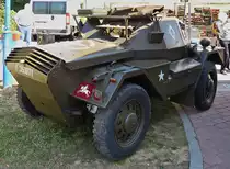 . Dingo Daimler MK 3  Bj 1943-44, Daimler 18 CV OHV Motor gesehen bei den Vintage Cars & Bikes in Steinfort.  02.08.2015