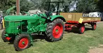Deutz 3005, gesehen bei der Oldtimerausstellung in Gudensberg, Juli 2015