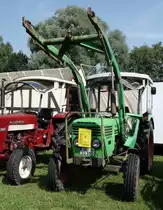 Deutz 4006, gesehen bei der Oldtimerausstellung in Gudensberg, Juli 2015
