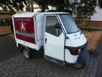 Piaggio Ape 50 am 26.07.2015 in Trier