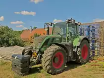 Fendt 716 in Nassau (Baden Württemberg) Juli 2015