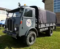 Milit�r-LKW der Schweizer Armee, gebaut von der Schweizer Firma Berna, 6.Int.Milit�r-Fahrzeugtreffen im Schweizerischen Milit�rmuseum Full, Juli 2015