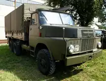 Milit�r-LKW der Deutschen Bundeswehr, gebaut von der Firma Henschel in Kassel, 6.Int.Milit�r-fahrzeugtreffen im Schweizerischen Milit�rmuseum Full, Juli 2015