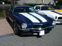 Chevrolet Camaro des Modelljahres 1972. US-Fahrzeugtreffen am 26.07.2015 in Oberhausen.