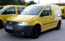 VW Caddy der Deutschen Post, gesehen in Berchtesgaden im Juli 2015