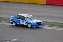 BMW 325i E30,wärend des Hankook Cup- und Tourenwagen Trophy Rennen, im Rahmen des Youngtimer Festival Spa am 19.7.2015