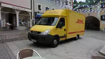 Iveco der Deutschen Post, gesehen in Berchtesgaden im Juli 2015