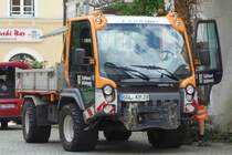 Lindner unitrac unterwegs in Bad Reichenhall im Juli 2015