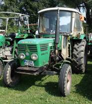 Deutz 5506, gesehen bei der Oldtimerausstellung in Gudensberg, Juli 2015