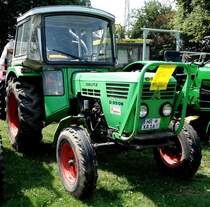 Deutz 5506, gesehen bei der Oldtimerausstellung in Gudensberg, Juli 2015