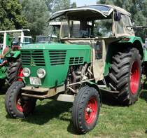 Deutz 6006, gesehen bei der Oldtimerausstellung in Gudensberg, Juli 2015