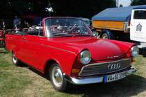 DKW F12 Cabrio, gesehen bei der Oldtimerausstellung in Gudensberg, Juli 2015