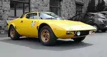 Lancia Stratos HF, Frontansicht im Fahrerlager Spa Francorchamps am 2.Mai 2015
Colorkey bearbeitet
