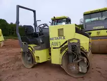 Hamm Walze der HD-Serie, eingesetzt bei Arbeiten an der Umgehungsstraße Konz-Könen (31.05.2015)