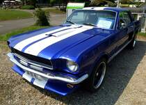 Ford Mustang GT350, US-amerikanischer Sportwagen mit V8-Motor und 271PS aus 4700ccm, Aug.2015