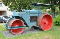 Dampfwalze von Kaelble vor dem Deutschen Straßenmuseum in Germersheim am 10.06.15