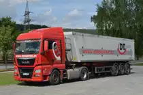 MAN Lkw aus Tschechien hier in Kulmbach am 15.07.15.