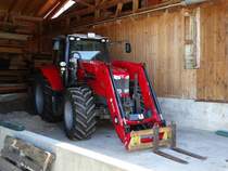 Massey Ferguson Traktor am 02.08.15 in Ottacker Allgäu 